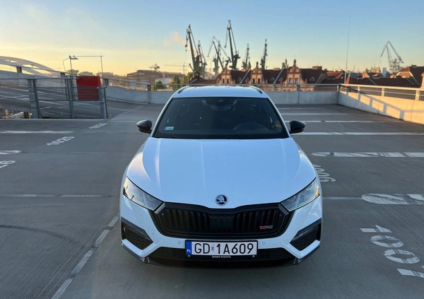 Skoda Octavia cena 149000 przebieg: 79550, rok produkcji 2021 z Gdańsk małe 277